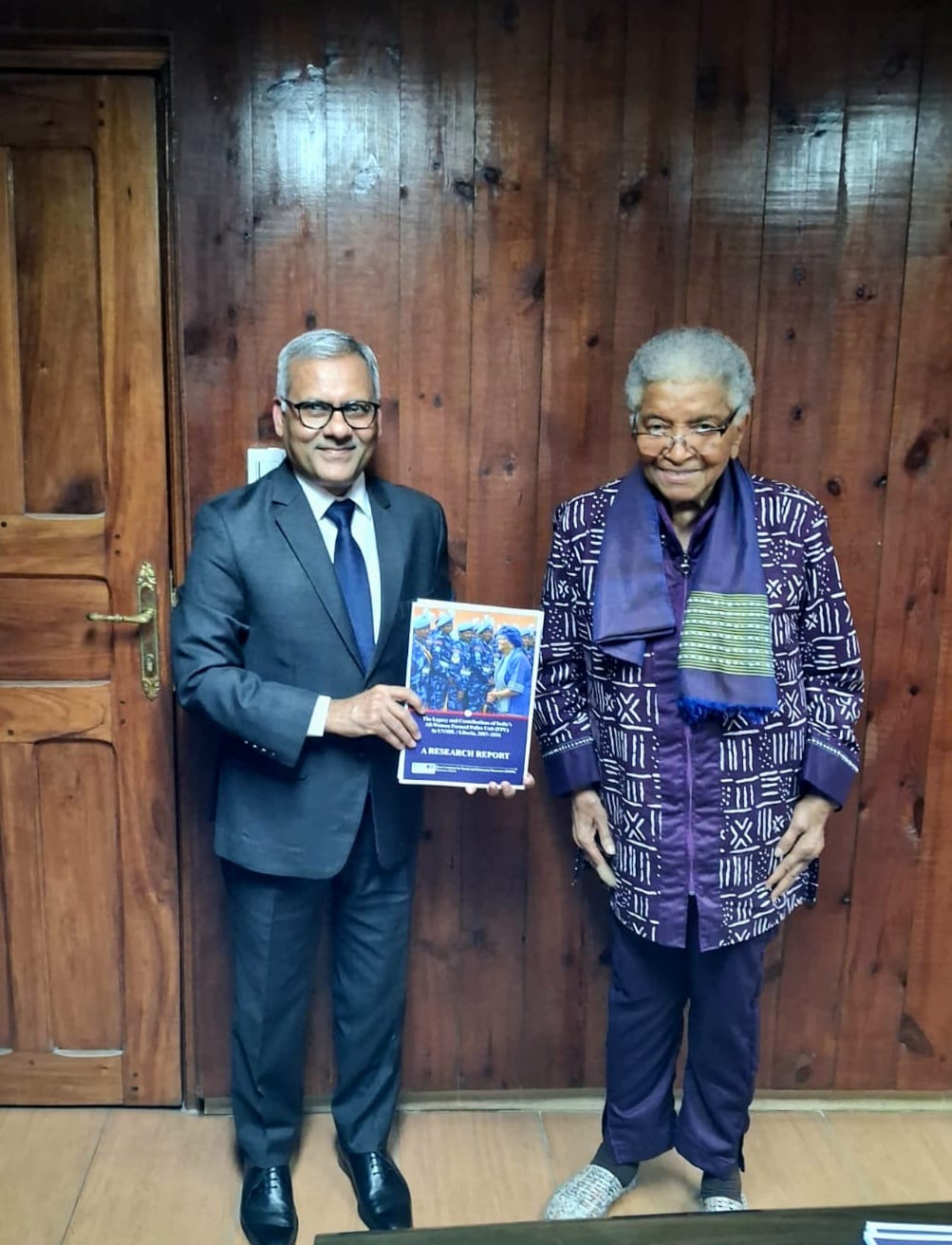 Call on H.E. Madam Ellen Johnson Sirleaf, former President of Liberia by Ambassador� - 03 September 2026